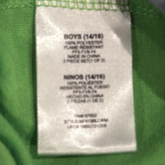 MINECRAFT Boys 2-Piece Fleece Pajama Set (Size: 14/16) - Picture 6 of 12